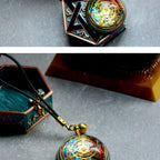 Spiritual Abacus Original Constellation Crystal Fortune Pendant Necklace