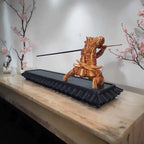 Spiritual Abacus Samurai Incense Holder – 3D Printed Warrior Ash Catcher for Meditation, Yoga & Zen Home Decor