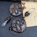 Spiritual Abacus Fashion Vintage Aventurine Crystal Pendant