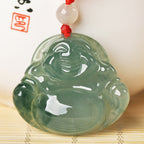 Spiritual Abacus™ Jade Maitreya Buddha Pendant