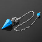 Spiritual Abacus™ Chakra Healing Pendulum – Meditation Crystal Energy Dowsing Tool for Reiki, Yoga & Chakra Balancing