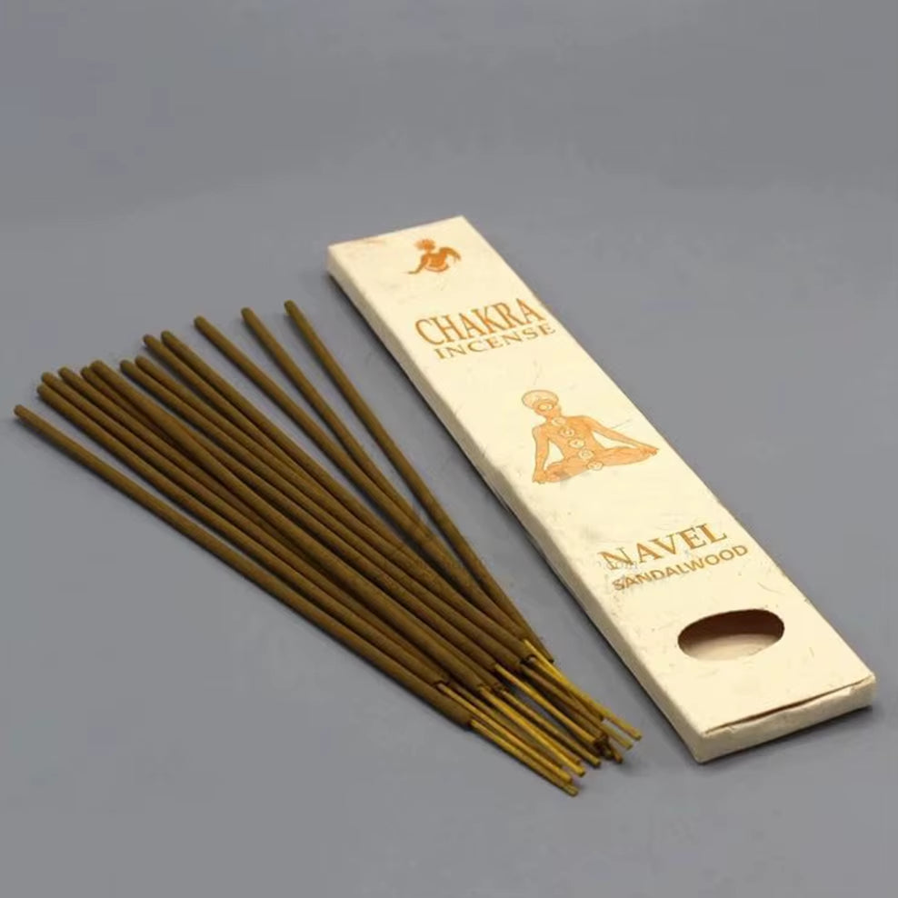 Spiritual Abacus Nepal Seven Chakras Stick Incense 15 Natural Sticks for Yoga, Meditation & Mind Purification – Handmade in Nepal