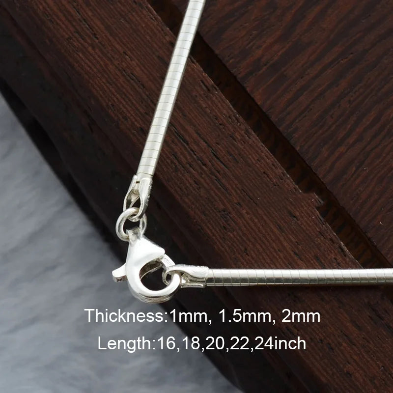 ✨ Spiritual Abacus 925 Sterling Silver Choker Necklace – Elegant Minimalist Collar for Women