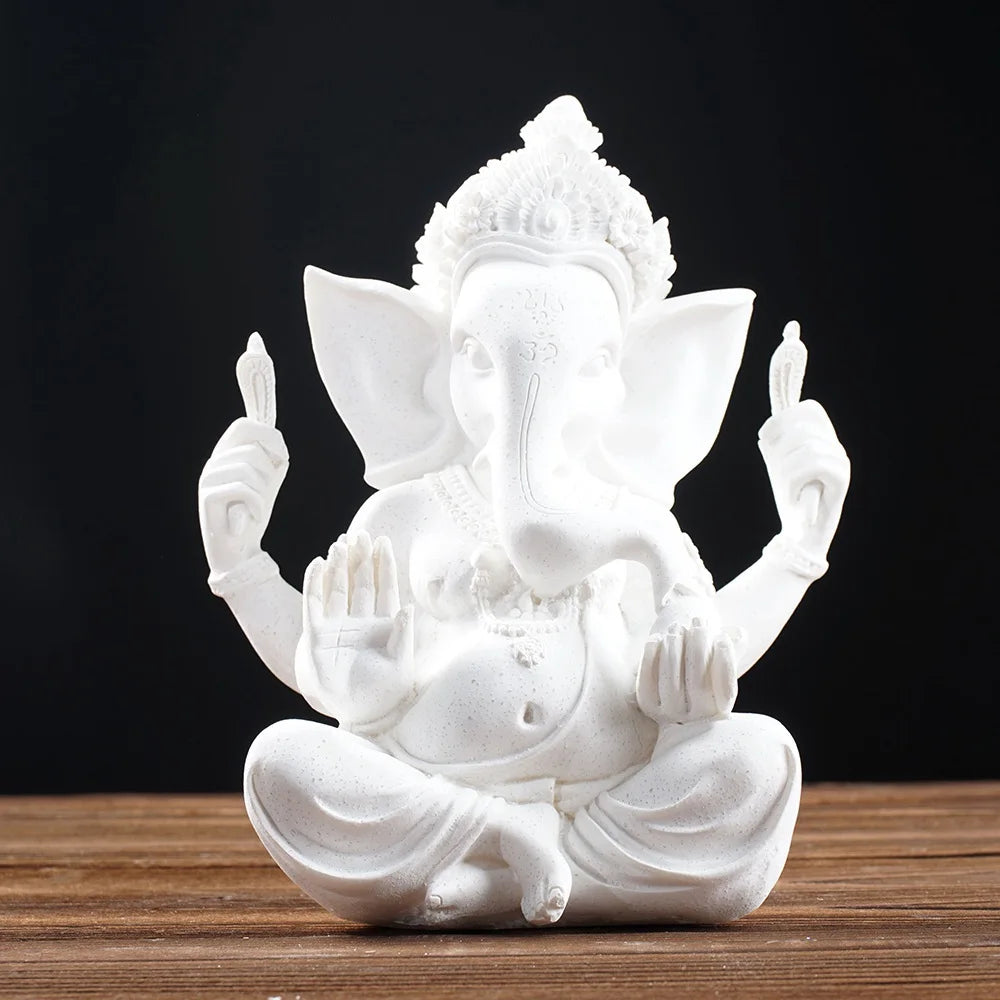 Spiritual Abacus Sandstone Ganesha Statue