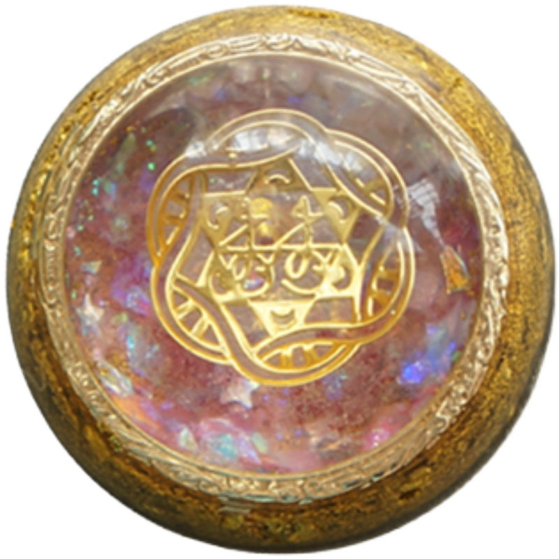 Spiritual Abacus Bonanza Wish Heart Fortune Charm Pendant Necklace