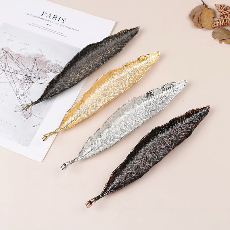 Spiritual Abacus Long Leaf Incense Holder – Elegant Ash Catcher Censer for Meditation, Yoga & Home Decor