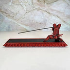Spiritual Abacus Samurai Incense Holder – 3D Printed Warrior Ash Catcher for Meditation, Yoga & Zen Home Decor