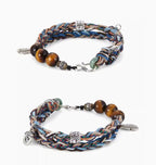 Spiritual Abacus Handwoven 925 Sterling Silver Bracelet for Men & Women