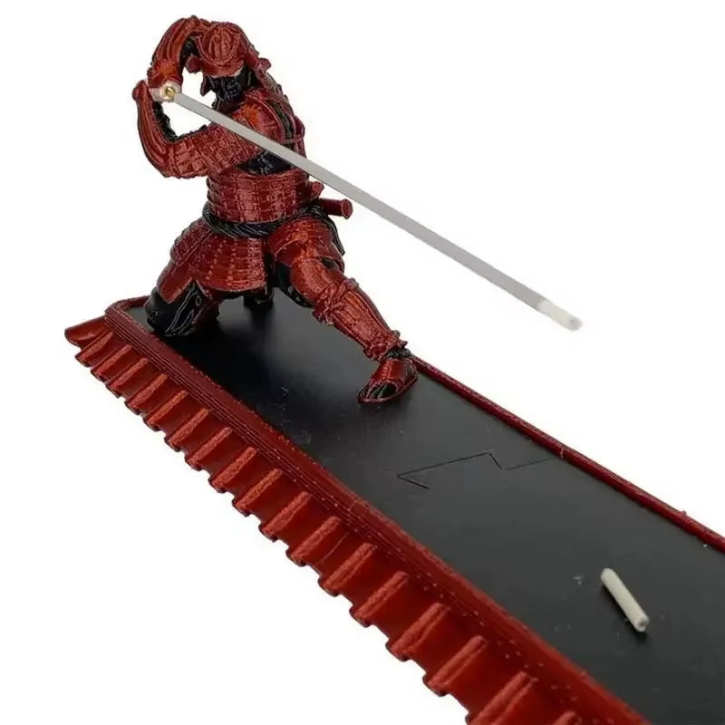 Spiritual Abacus Samurai Incense Holder – 3D Printed Warrior Ash Catcher for Meditation, Yoga & Zen Home Decor