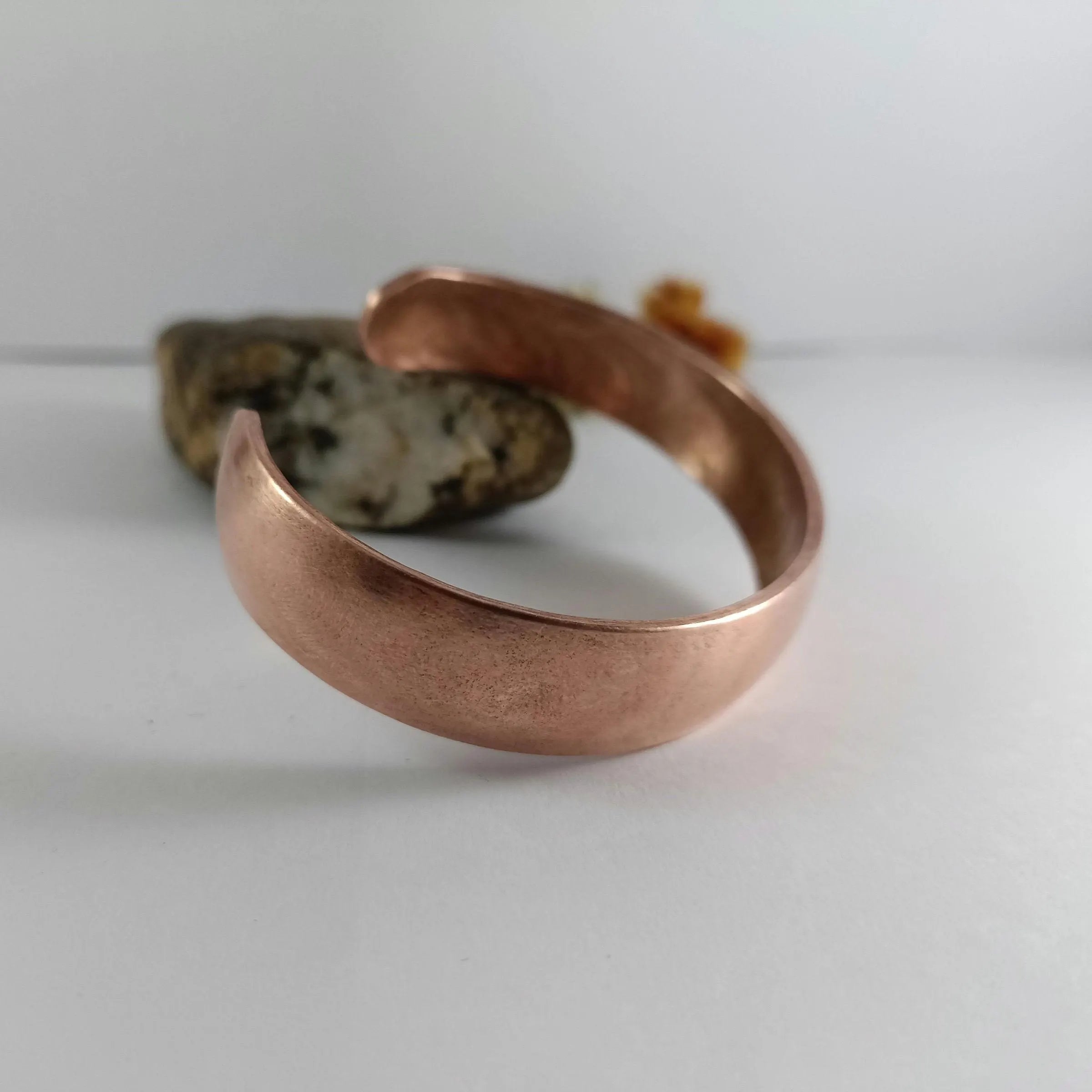 Spiritual Abacus Handcrafted Copper Cuff Bracelet