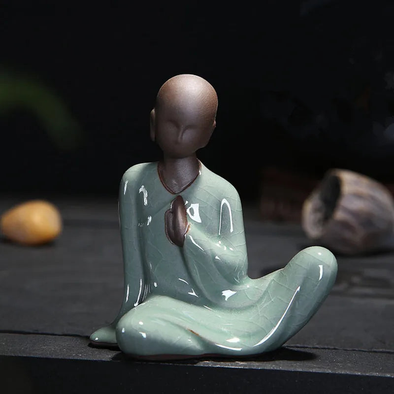 Spiritual Abacus Mini Zen Buddha Garden Statue