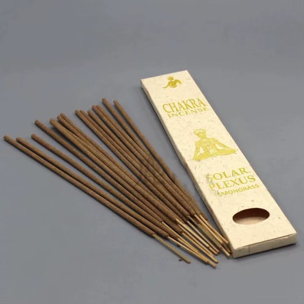 Spiritual Abacus Nepal Seven Chakras Stick Incense 15 Natural Sticks for Yoga, Meditation & Mind Purification – Handmade in Nepal