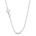 Spiritual Abacus S925 Sterling Silver Thorn Rose Cross Necklace