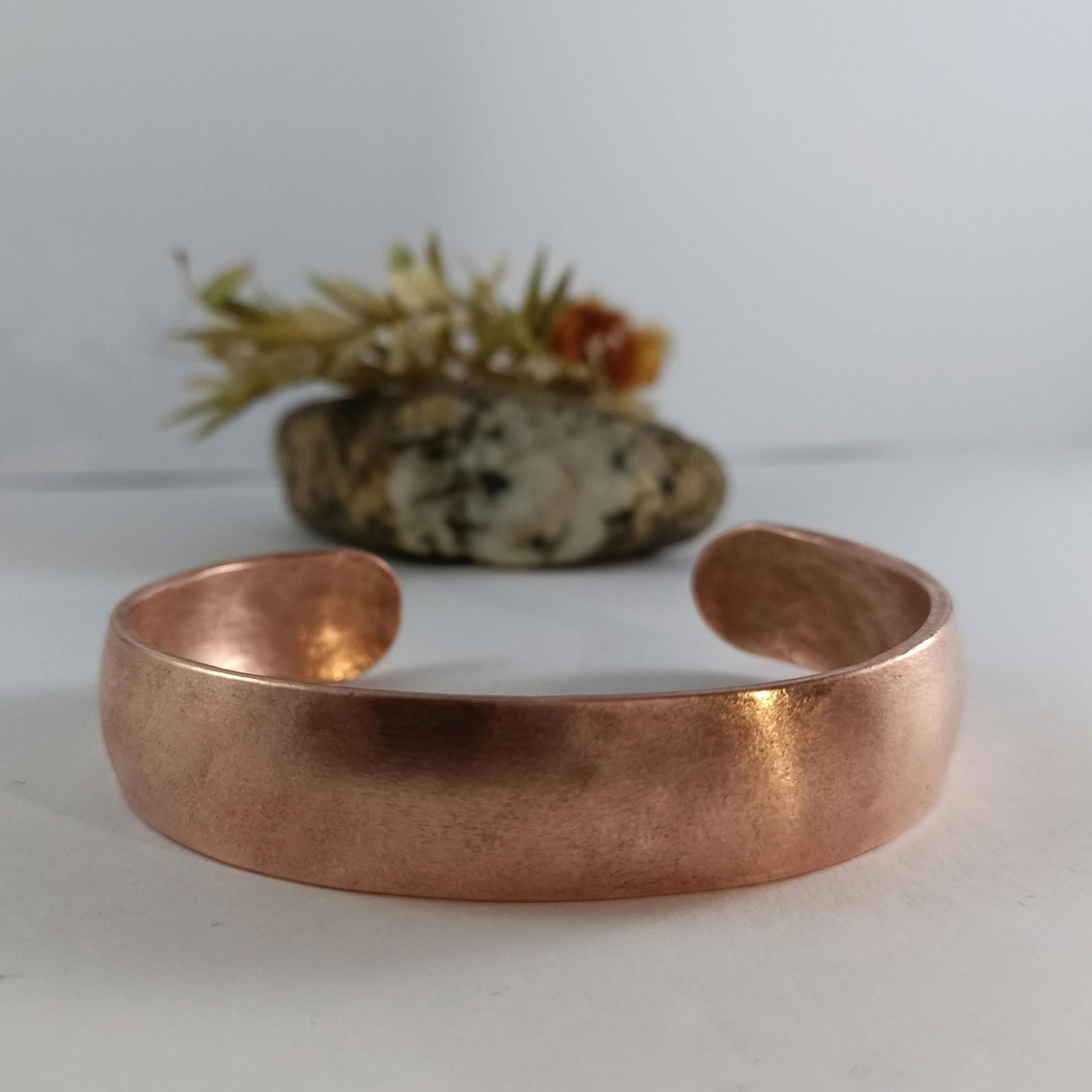 Spiritual Abacus Handcrafted Copper Cuff Bracelet
